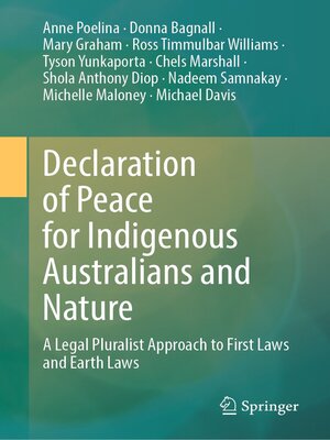cover image of Declaration of Peace for Indigenous Australians and Nature